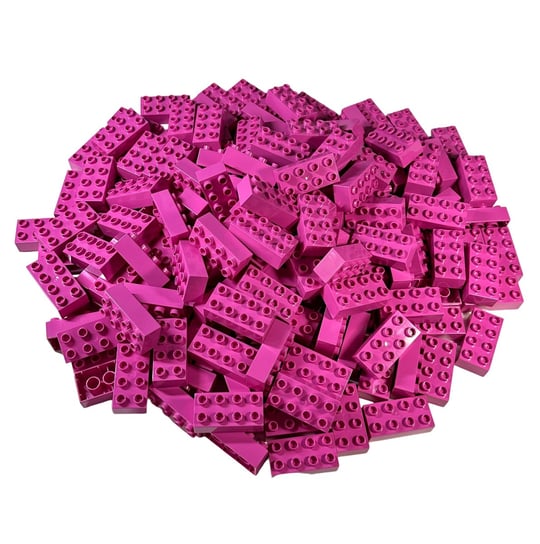 Klocki LEGO® DUPLO® 2x4 różowe - 3011 NOWOŚĆ! Zestaw 25x LEGO