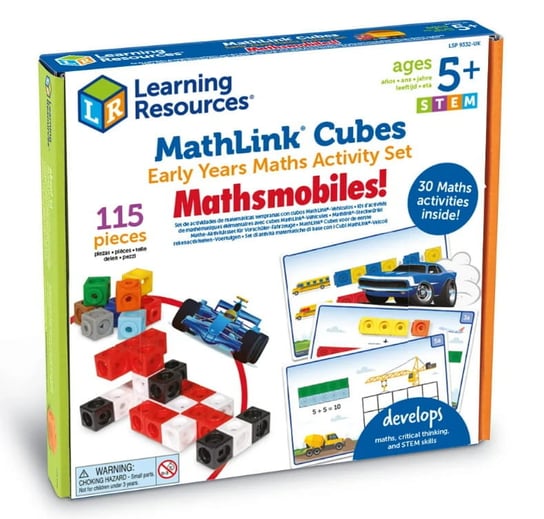 Klocki Matematyczne Kostki Mathlink Cubes Mathsmobiles Inna marka