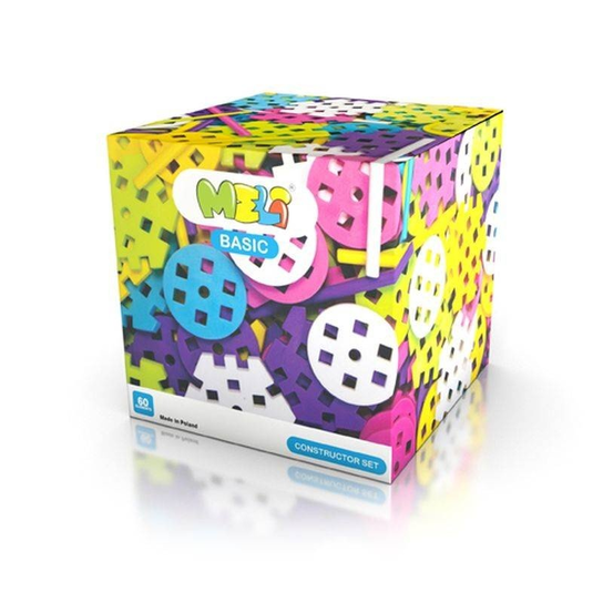 Klocki Meli Basic Constructor Pink 60 el. MELI