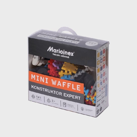 Klocki Mini Waffle Konstruktor 141 elementów Marioinex