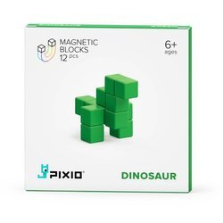 Klocki Pixio Green Dinosaur 12 Color Series Pixio Pixio