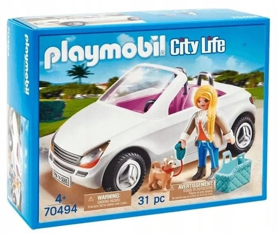 Klocki Playmobil City Life 70494 Kabriolet Playmobil