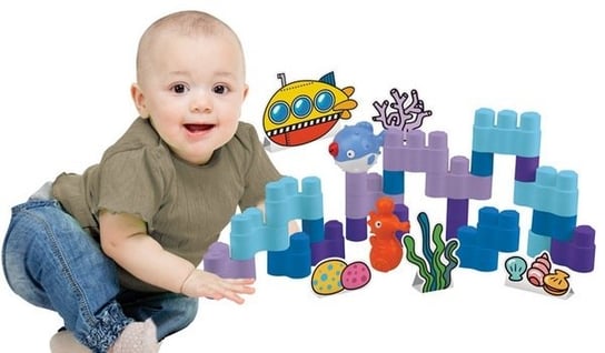 Klocki Popboblocs Zbuduj sam - Ocean K's Kids