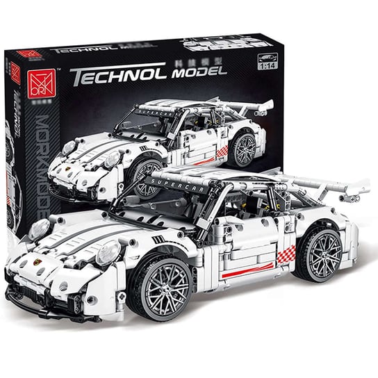 Klocki Technic Sportowe Porsche GT Auto (biały) Mork