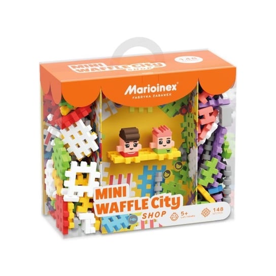 Klocki waffle mini sklep 148 elementów WAFLE Marioinex
