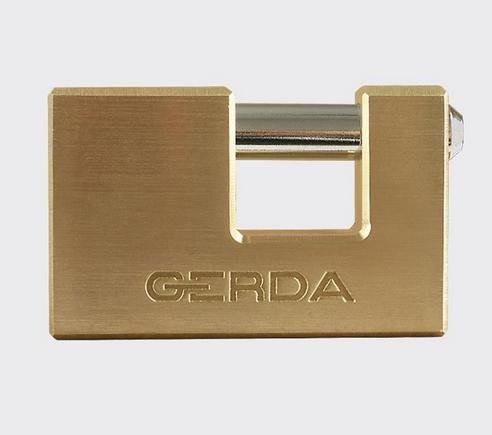 Kłódka mosiężna GERDA, 50 mm Gerda