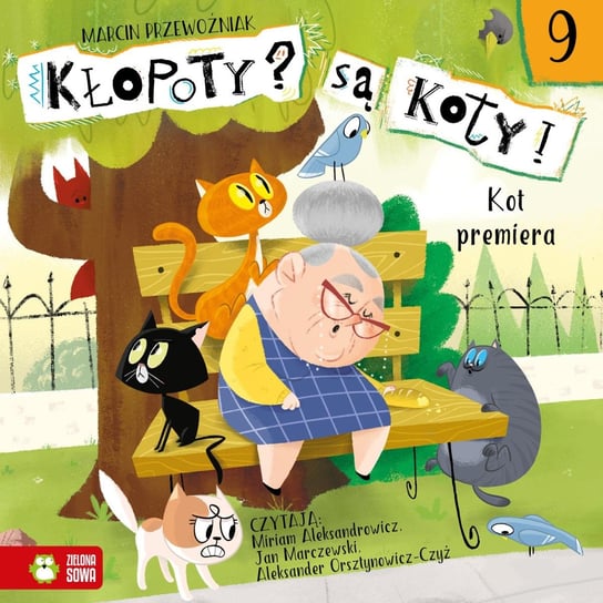 Kłopoty? Są koty! Kot premiera - audiobook Przewoźniak Marcin