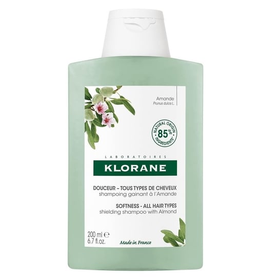 Klorane Shielding Shampoo, Szampon do włosów nadający miękkość, 200ml Klorane
