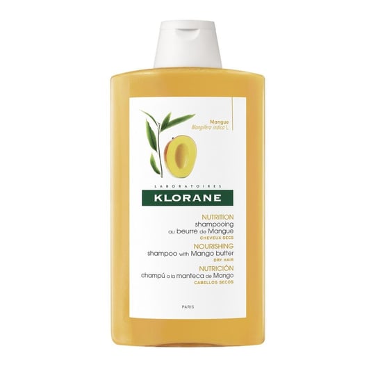 Klorane, szampon do włosów na bazie masła mangowego, 400 ml Klorane