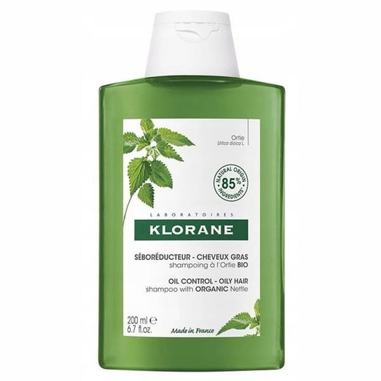 Klorane szampon regulujący sebum do włosów tłustych 200 ml Klorane
