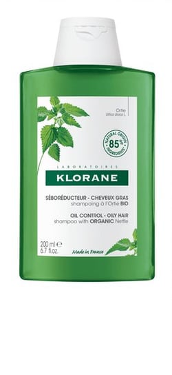 Klorane, szampon z organiczną pokrzywą, włosy przetłuszczające się, 200 ml Laboratoires Klorane
