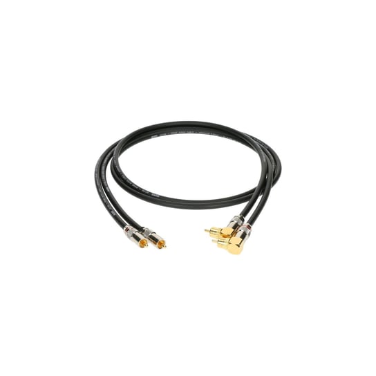 KLOTZ ALPA006 kabel sygnałowy audio hi-end 2x RCA do 2x RCA kątowe - 0.6m KLOTZ