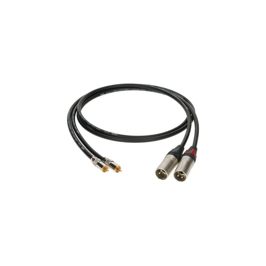 KLOTZ ALPM003 kabel sygnałowy audio hi-end 2x RCA do 2x XLR - 0.3m KLOTZ