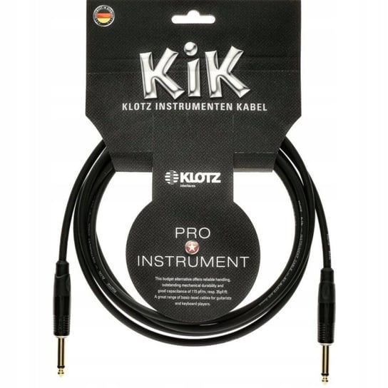 Klotz Kikkg3.0Ppsw Kabel Audio Jack - Jack 3M KLOTZ