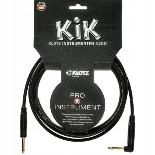 Klotz Kikkg3.0Prsw Kabel Audio Jack - Jack Kąt 3M KLOTZ