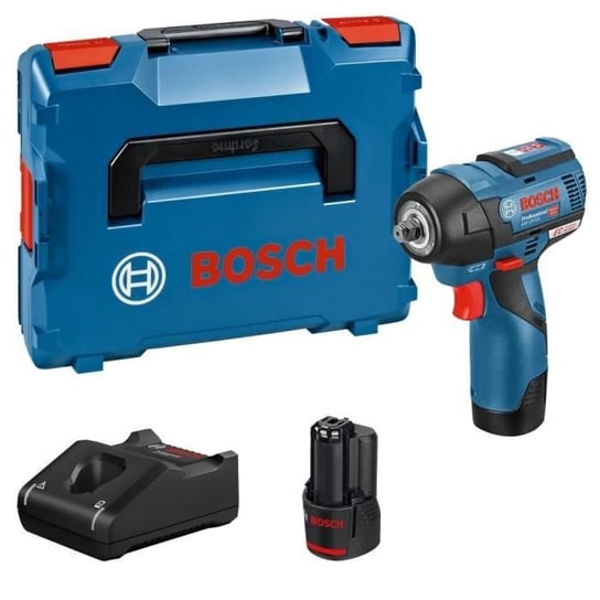 Klucz Bosch Professional GDS 12V-115 + 2 akumulatory 3,0Ah + L-BOXX - 06019E0103 Bosch Professional