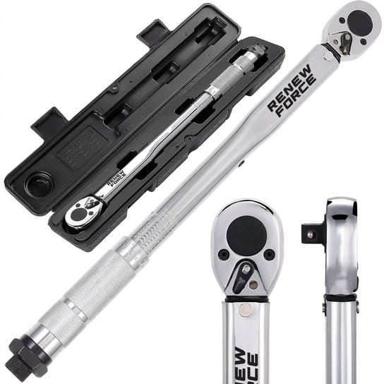 MAXPOWER Drehmomentschlüssel 3/8 Zoll - Bereich 7-112 Nm, ±3% Genauigkeit, Mit Koffer