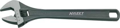 Klucz plaski jednostronnynastawny,fosforanowany DIN3117 ksztalt B 382mm HAZET Hazet