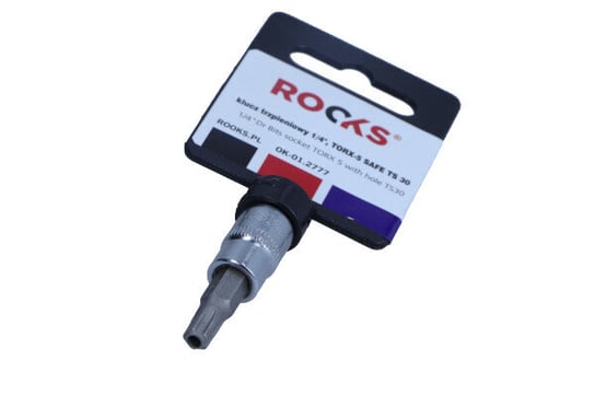 Klucz Trzpieniowy 1/4", Torx-5 Safe Ts 30 Rooks ROOKS