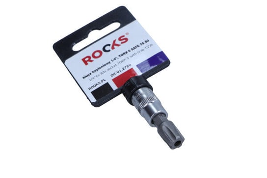 Klucz Trzpieniowy 1/4", Torx-5 Safe Ts 50 Rooks ROOKS