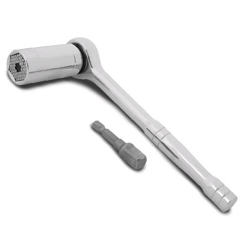 Klucz uniwersalny 7-19 mm, klucz nasadowy, nasadka uniwersalna Profi Tools
