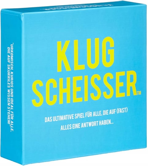 Klugscheisser (wersja niemiecka), gra towarzyska Inna marka