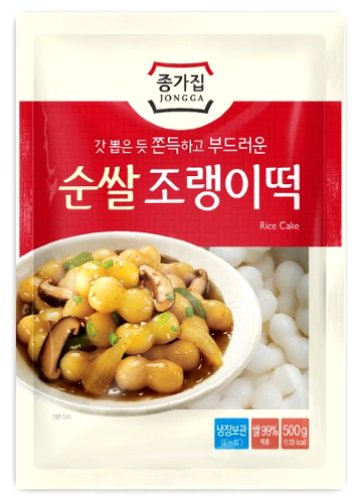 Kluski ryżowe do Tteokbokki, kuleczki 500g - Jongga DAESANG
