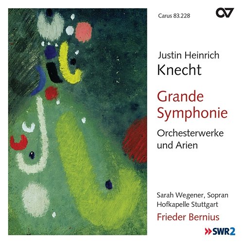 Knecht: Grand Symphony. Orchesterwerke und Arien Hofkapelle Stuttgart, Frieder Bernius