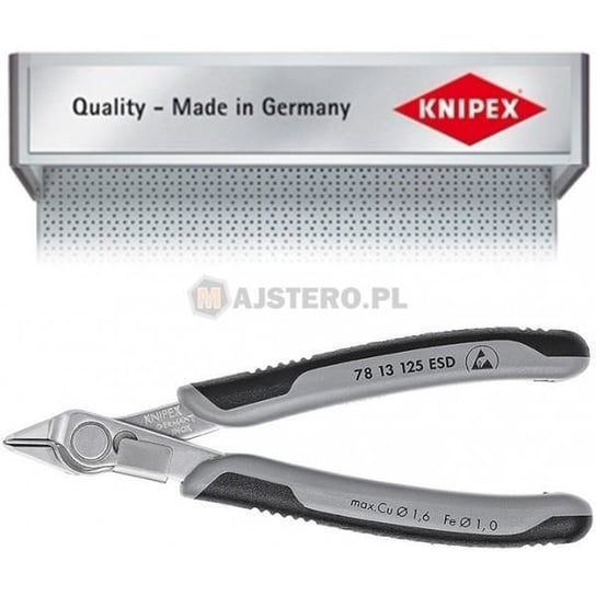 Knipex 78 03 125 ESD Szczypce Precyzyjne Boczne Knipex