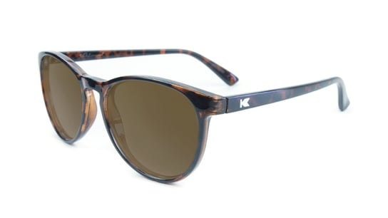 Knockaround, Okulary przeciwsłoneczne Mai Tais, brązowe w panterkę z polaryzacją Knockaround