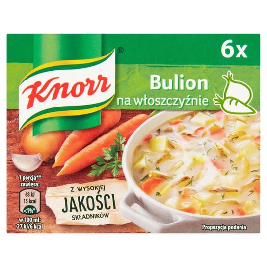 Knorr bulion na włoszczyznie (6kst) 60g Knorr