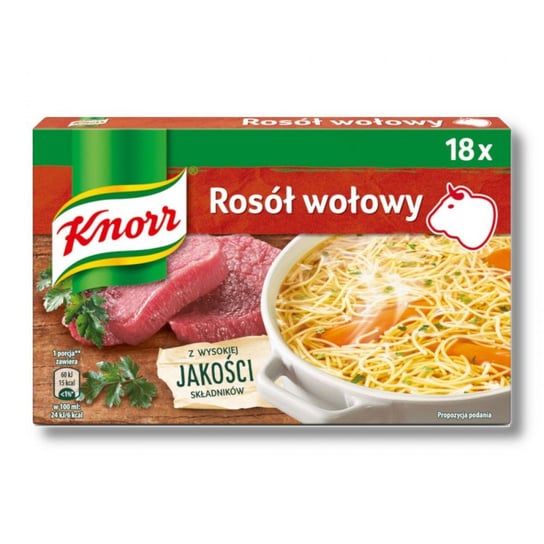 Knorr bulion wołowy(18kst)180g Knorr