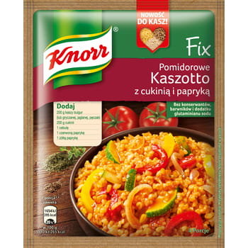 Knorr Fix Kaszotto Pomidorowe Z Cukinią I Papryką 46G Knorr