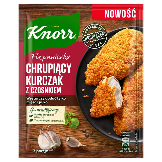 Knorr Fix panierka Chrupiący kurczak z czosnkiem 70 g Knorr