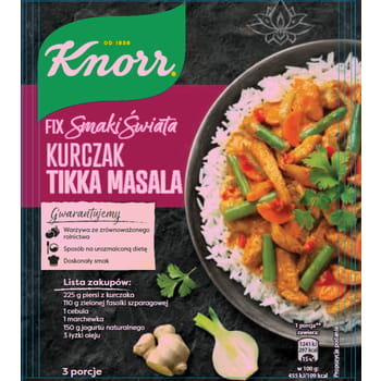 Knorr Fix Smaki Świata Kurczak Tikka Masala 36g Knorr