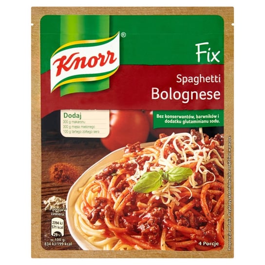 Knorr fix spaghetti bolognese 44 g Knorr