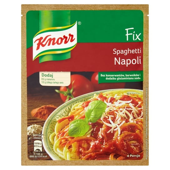 Knorr fix spaghetti napoli 47g Knorr