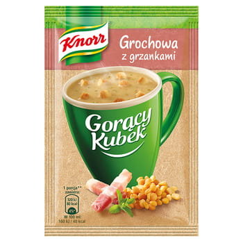 Knorr Gorący Kubek Grochowa Z Grzankami 21G Knorr