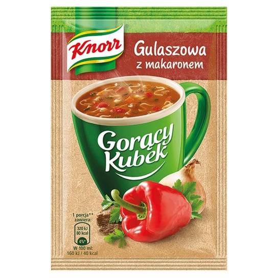 KNORR Gorący Kubek - Gulaszowa Z Makaronem - 16G Knorr