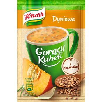 Knorr Gorący Kubek Zupa Dyniowa Z Soczewicą 22G Knorr
