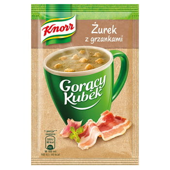 Knorr Gorący Kubek Żurek Z Grzankami 17G Knorr