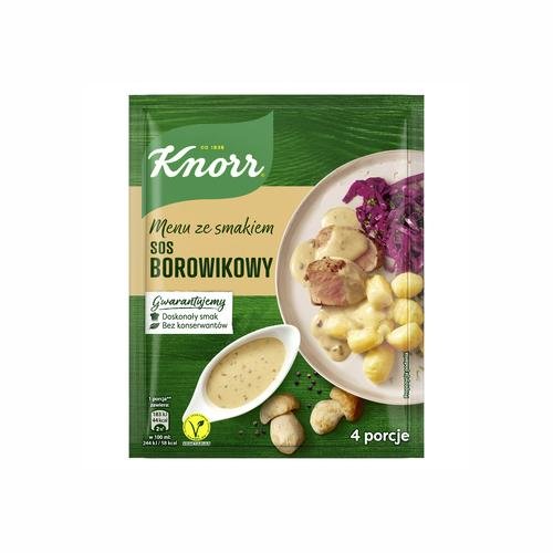 Knorr menu ze smakiem sos sos borowikowy 37g x 22 Knorr