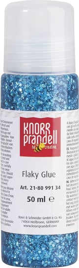 Knorr Prandell, klej brokatowy, Flaky Glue, błękitny Knorr Prandel
