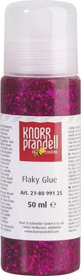 Knorr Prandell, klej brokatowy, Flaky Glue, różowy Knorr Prandel