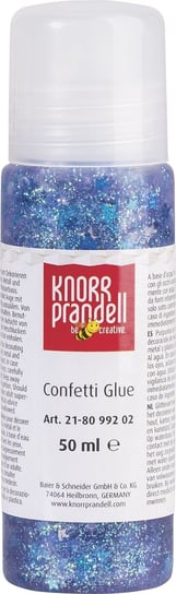 Knorr Prandell, klej confetti, Confetti Glue, gwiazdki niebieskie Knorr Prandel