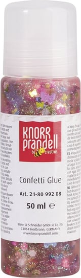 Knorr Prandell, klej confetti Confetti Glue, motyle kolorowe, 50 ml Knorr Prandel