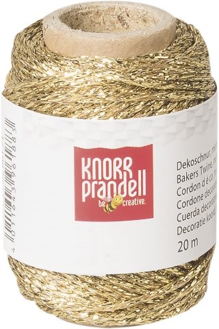 Knorr Prandell, sznurek metaliczny, złoty Knorr Prandel