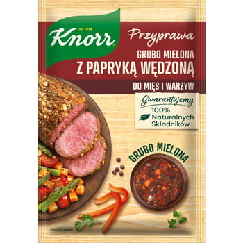 Knorr Przyprawa Grubo Mielona Z Papryką Wędzoną Do Mięs I Warzyw 20 G Knorr