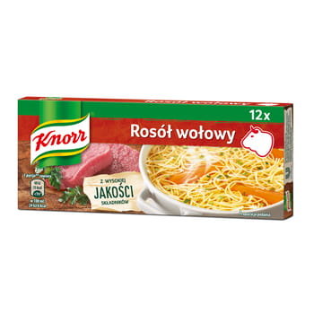 Knorr Rosół Wołowy 120 G (12 Kostek) Knorr