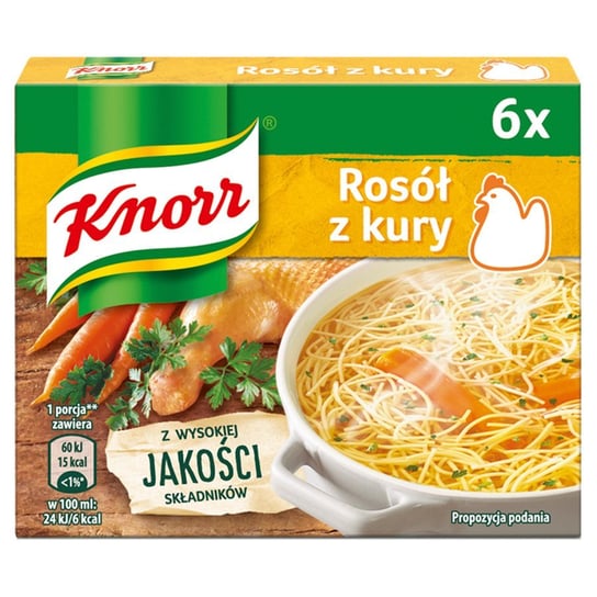 Knorr rosół z kury (6kst)60g Knorr